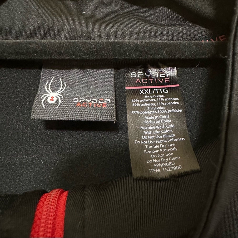 Spyder Active Performance Quarter Zip Pullover Me… - image 6